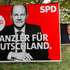 <p>Білборд із зображеннями кандидата в канцлери Олафа Шольца на вулицях Німеччини<i></i></p>