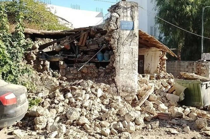 Шестибальний землетрус на Криті зруйнував будинки і храми (фото)