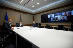  Глава государства пригласил представителей компании приехать в Украину 