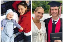 Телеведущая Катя Осадчая вместе с сыном