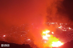 Один из крупнейших вулканов на Земле начал извержение 