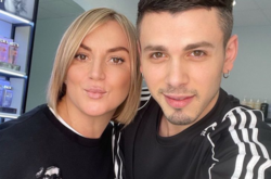 Украинская артистка Инна Белоконь вместе с таинственным незнакомцем