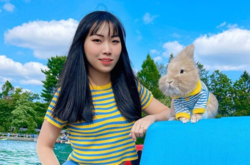 Американка «усыновила» кролика, который спас ее от суицида (фото)