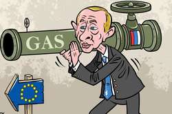 Путін, користуючись терористичними методами газового шантажу, підносить європейцям хороший урок