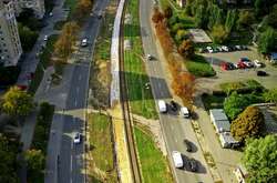 Ведеться ремонт трамвайного полотна