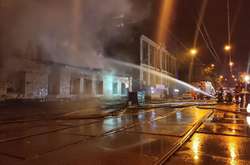  Горело одноэтажное недействующее здание на ориентировочной площади 400 кв. м 