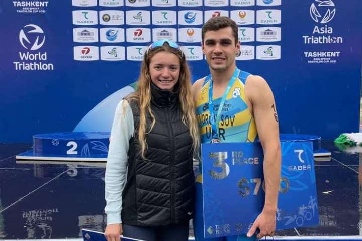 Український триатлоніст виграв «бронзу» на Кубку Азії