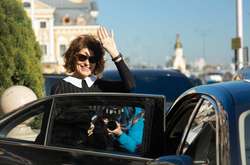 Киев тайно посетила звезда мирового кино Фанни Ардан (фото)