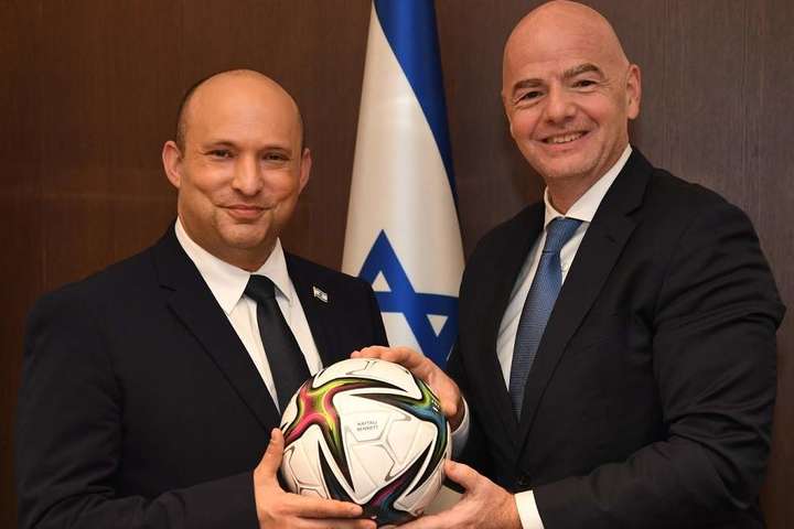 Президент ФІФА запропонував провести чемпіонат світу в Ізраїлі і Палестині