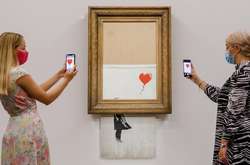 Картину, яку Бенксі намагався знищити на аукціоні, продали за рекордну суму