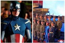 Пародия на Капитана Америка. Новая форма северокорейских парашютистов рассмешила сеть