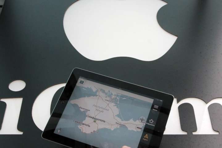 Apple знову опублікувала «російський» Крим. Міністерство закордонних справ відреагувало
