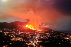  Извержение вулкана на испанском острове Пальма началось 19 сентября 