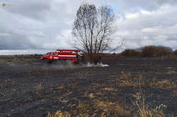 Загалом рятувальники загасили загорання торфу на площі 5 га