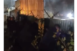 На скандальному будівництві у столиці знову неспокійно (відео)