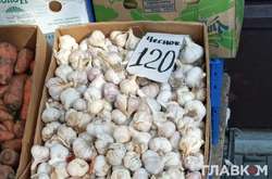 Наприкінці року часник може коштувати 100 гривень за кілограм