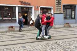 Лепявко: «Вік служби самоката – два місяці»