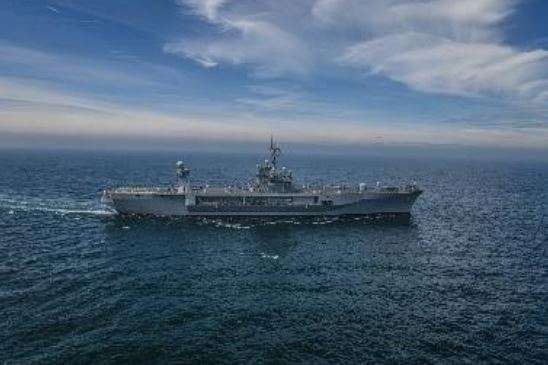 Флагманський корабель Шостого флоту ВМС США прямує у Чорне море
