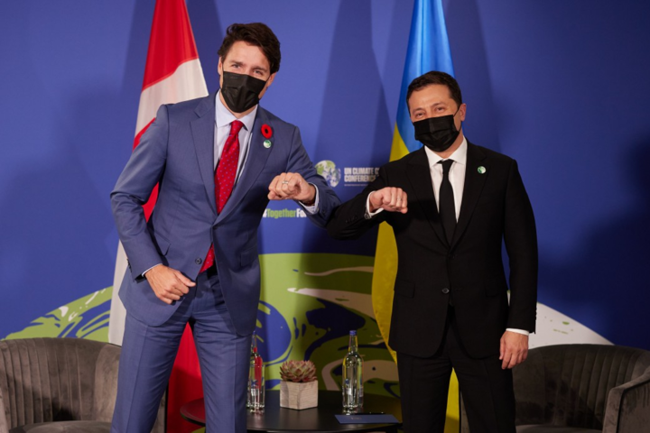 Зеленский и Трюдо обсудили упрощение поездок в Канаду для украинцев 