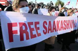 Акції протесту проходять у Грузії на підтримку Саакашвілі