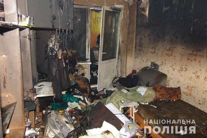 Киянин підпалив квартиру знайомого, щоб забрати свій телефон (фото)