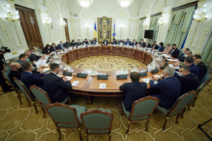 Зеленский собирает очередное заседание СНБО