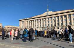 Антивакцинатори вийшли на мітинг у Черкасах (фото)