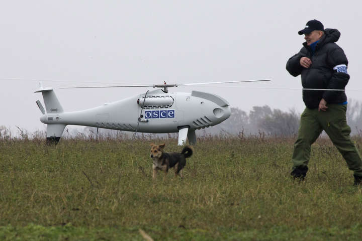Місія ОБСЄ втратила безпілотник на окупованій Луганщині