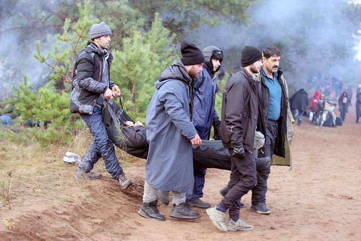 Польська поліція виявила на кордоні з Білоруссю тіло сирійця