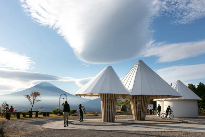 Бюро архітектора Кенго Куми створило громадські туалети у вигляді гір - У Японії збудували туалети-гори (фото)