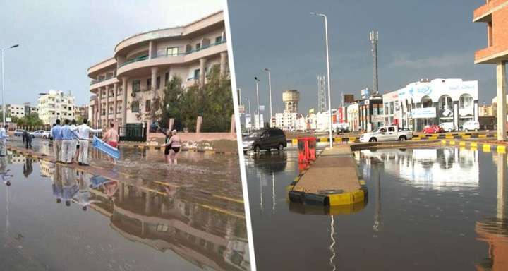 Популярный среди украинцев курорт ушел под воду (фото) 