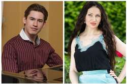 Дмитрий Гордон-младший и Алеся Бацман