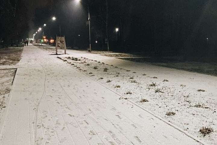 Сніг 18 листопада випав у місті Семенівка Чернігівської області - В Україні випав перший сніг: яскраві фото та відео