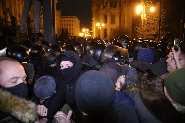 Акції в Києві: поліція не зафіксувала грубих порушень