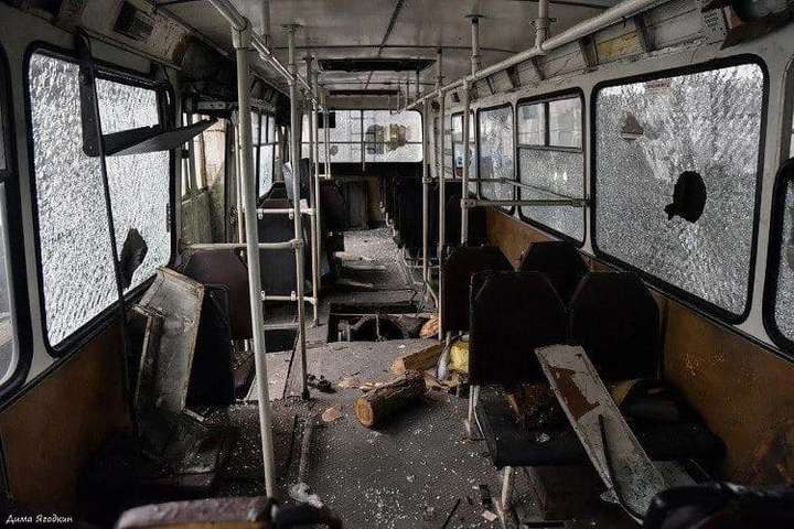 Окупанти «звільнили від тролейбусів» ще одне місто Донбасу (фото)