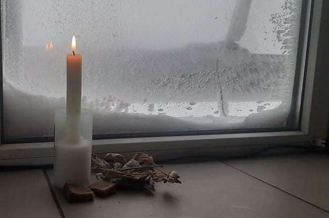 Свічка пам'яті за невинними жертвами Голодомору горіла і у Карпатах - Свічку пам’яті запалили на одній із найвищих карпатських вершин (фото)