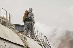 На Вінниччині ліквідували витік аміаку (фото)