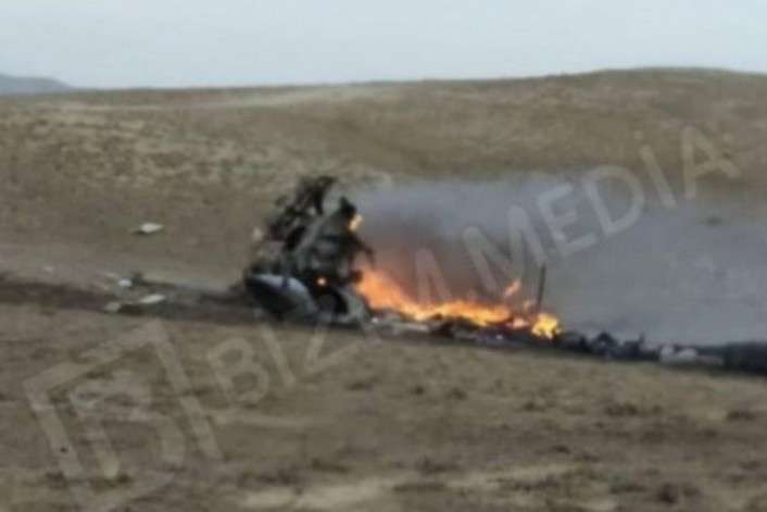 В Азербайджані розбився військовий вертоліт, 14 загиблих