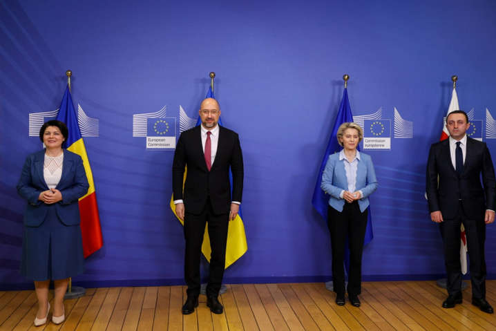 Премьер Украины встретился с руководством Евросоюза: о чем говорили 