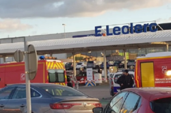 Місце події оточила поліція.&nbsp;