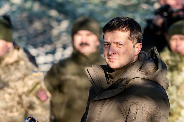Зеленський у День Збройних сил України прибув на схід