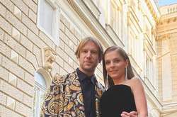 Иван Дорн с женой