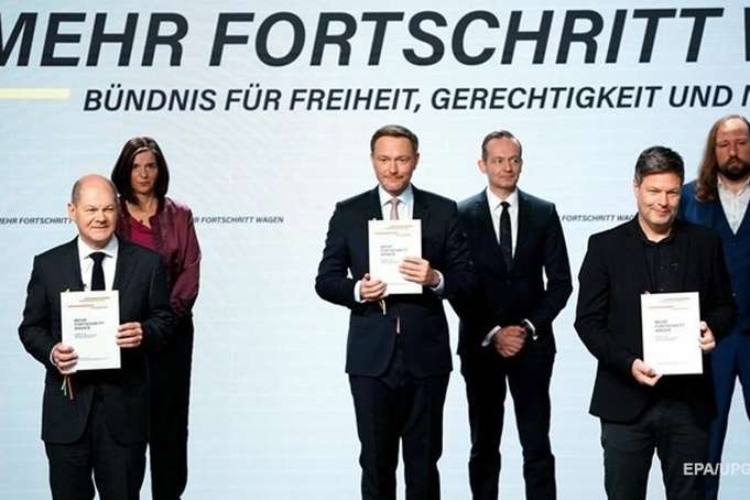 Три німецькі партії підписали коаліційний договір