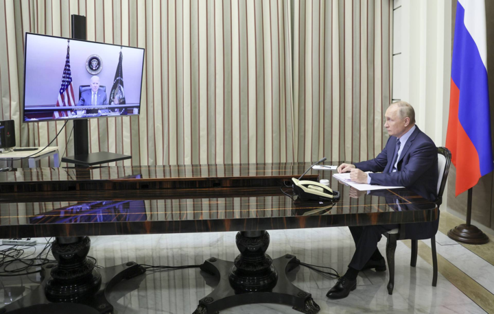Первые кадры с переговоров Байдена и Путина: что сказали президенты
