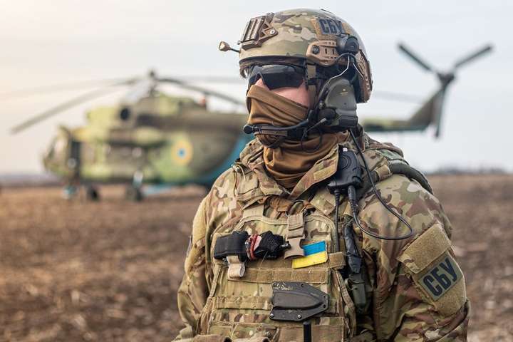 Служба безопасности Украины представило видео своих тренировок