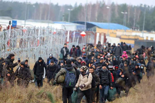 Нелегали знову проривалися до Польщі: їм допомагали білоруські силовики 