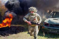 Очень непросто попасть в элитные войска украинского войска