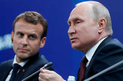 Путін поскаржився французькому колезі на нібито порушення Мінських угод з боку України