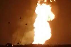 У Росії вибухнув газопровід, спалахнула масштабна пожежа (відео)