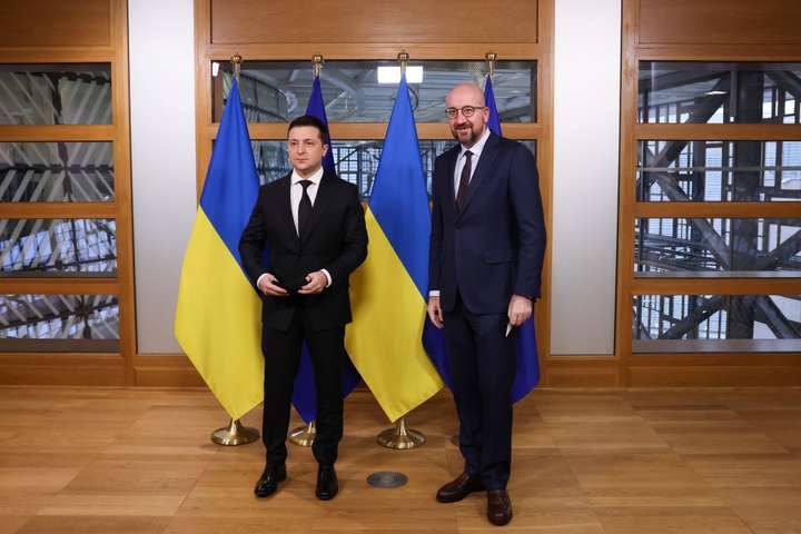 Зеленський озвучив президенту Євроради стратегічну мету України